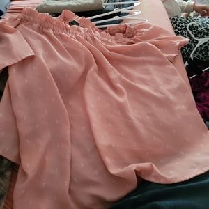 Off the shoulder zenobia shirt